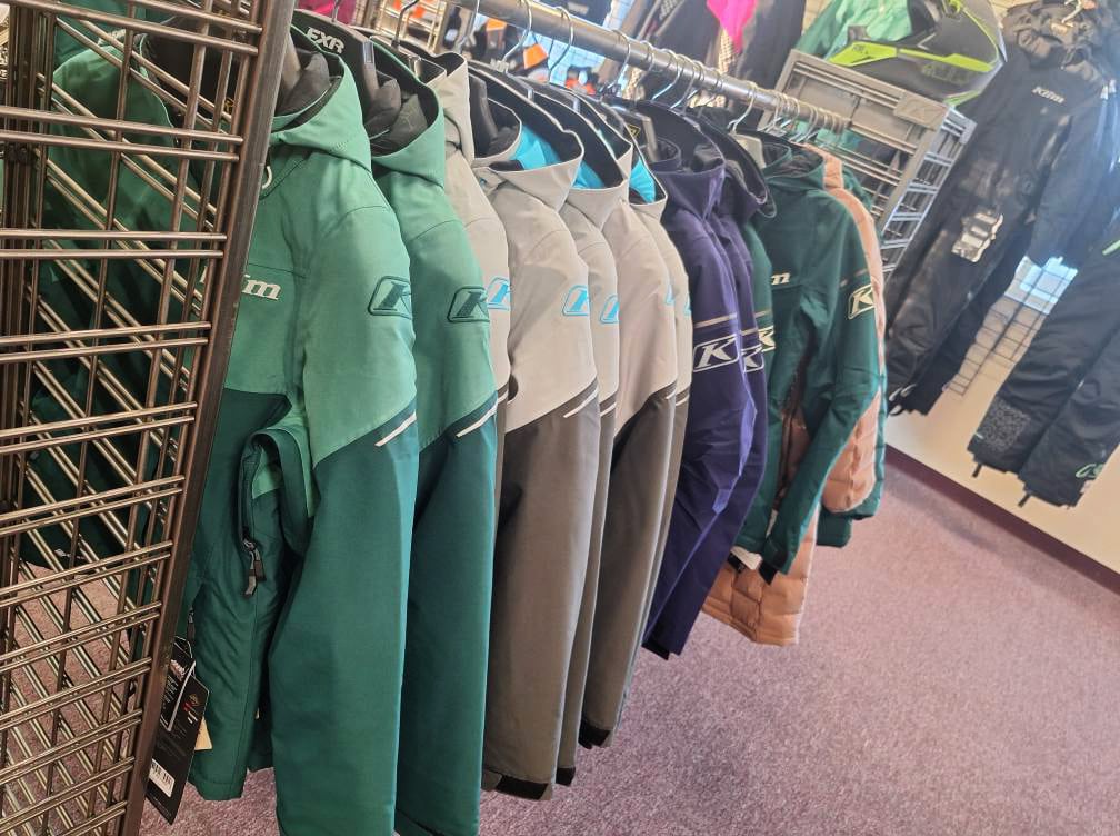 Powersports gear and accessories at Fish Creek Sales in Wasilla, AK.